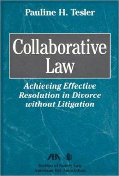 Paperback Collaborative Law [With CDROM] Book