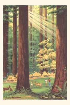 Paperback The Vintage Journal Bucolic Scene, Muir Woods, California Book