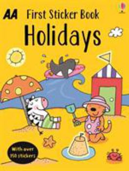 Paperback First Sticker Book Holiday Book