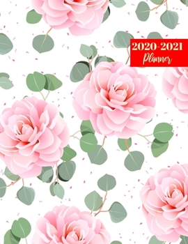 2020-2021 Planner: Simple Two Year  Personal Journal Week Planners & Goal Planner Organizer -  Weekly & Monthly Dated Agenda Book and To Do List