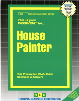 Spiral-bound House Painter: Passbooks Study Guide Book