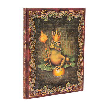 Misc. The Brothers Grimm, Frog Prince Ultra Lined Hardcover Journal, 144pg, 120gsm by Paperblanks (Fairy Tale Collection) Book
