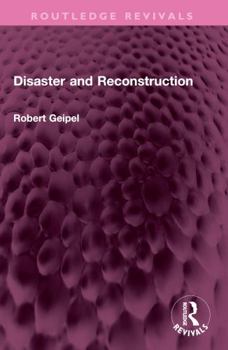 Paperback Disaster and Reconstruction Book
