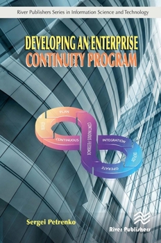 Paperback Developing an Enterprise Continuity Program Book
