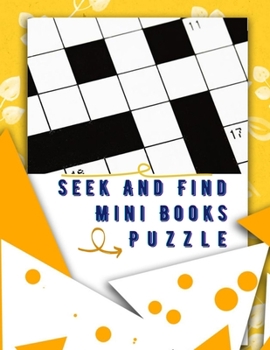 Seek And Find Mini Books Puzzle: Missing Vowels Word Search Books, Your Favorite Very Easy Crosswords from The New York Times, Fun Crossword-style ... Instead of Words Great for Adults & Children