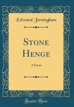 Hardcover Stone Henge: A Poem (Classic Reprint) Book