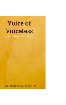 Hardcover Voice of Voiceless: The voice that was never heard Book