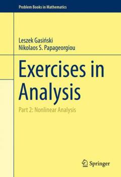 Hardcover Exercises in Analysis: Part 2: Nonlinear Analysis Book