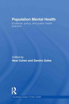 Hardcover Population Mental Health: Evidence, Policy, and Public Health Practice Book