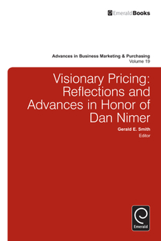 Hardcover Visionary Pricing: Reflections and Advances in Honor of Dan Nimer Book