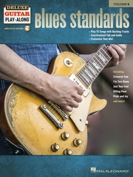 Paperback Blues Standards - Deluxe Guitar Play-Along Volume 5 Book/Online Audio Book