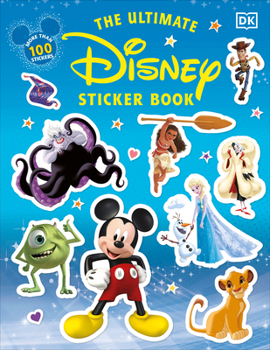 Paperback The Ultimate Disney Sticker Book
