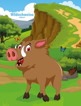 Paperback Wildschweine-Malbuch 1 [German] Book