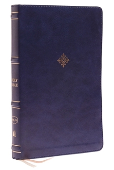 Imitation Leather Nkjv, Thinline Bible, Leathersoft, Navy, Red Letter Edition, Comfort Print: Holy Bible, New King James Version Book