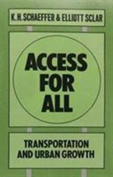 Paperback Access for All: Transportation and Urban Growth Book