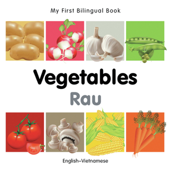 Board book My First Bilingual Book-Vegetables (English-Vietnamese) Book