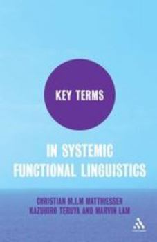 Paperback Key Terms in Systemic Functional Linguistics Book