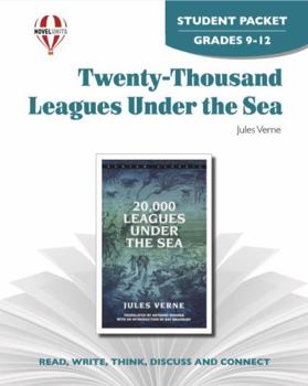 Paperback 20,000 Leagues Under the Sea - Student Packet by Novel Units Book