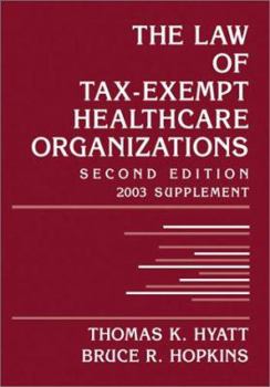 Paperback The Law of Tax-Exempt Healthcare Organizations: Supplement Book