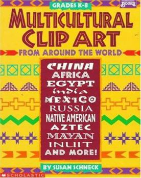 Paperback Multicultural Clip Art from Around the World Book