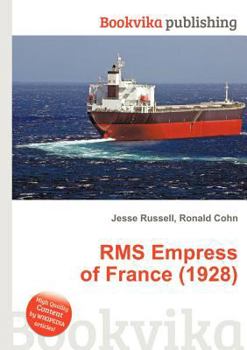 Paperback RMS Empress of France (1928) Book