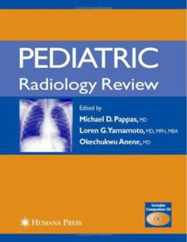 Hardcover Pediatric Radiology Review [With CD-ROM] Book