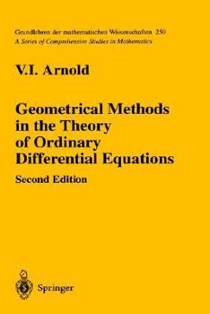 Hardcover Geometrical Methods in the Theory of Ordinary Differential Equations Book