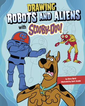 Hardcover Drawing Robots and Aliens with Scooby-Doo! Book