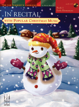 Paperback In Recital(r) with Popular Christmas Music, Book 1 Book