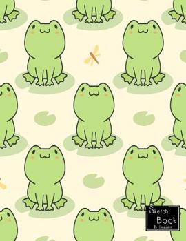 Sketchbook: Cute Frogs Sketchbook for Boys: 110 Pages of 8.5x 11 Blank Paper for Drawing, Doodling or Sketching (Sketchbooks For Kids)