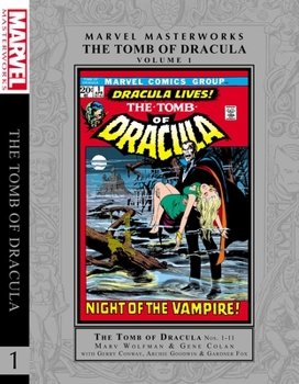 Hardcover Marvel Masterworks: Tomb of Dracula Vol. 1 Book
