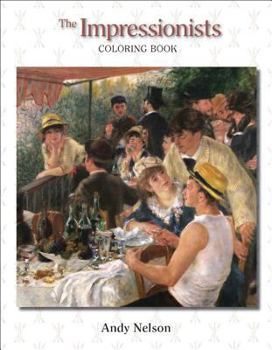 Paperback The Impressionists Coloring Book