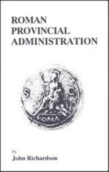 Paperback Roman Provincial Administration Book