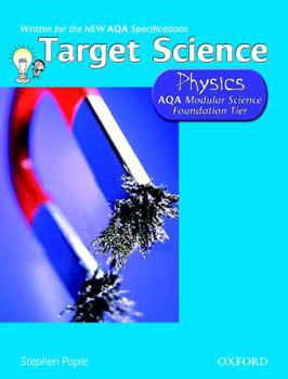 Paperback Target Science - Physics Foundation Tier: Aqa Modular Science Book
