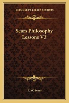 Paperback Sears Philosophy Lessons V3 Book