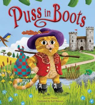 Library Binding Puss in Boots Book