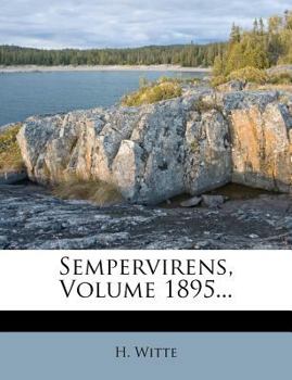 Paperback Sempervirens, Volume 1895... [Dutch] Book