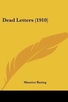 Paperback Dead Letters (1910) Book