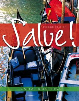 Paperback Student Activity Manual for Riga's Salve! Book
