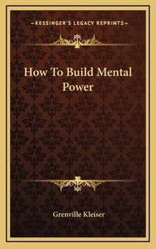 How To Build Mental Power
