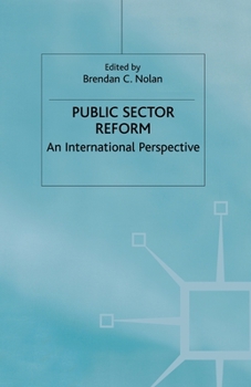 Paperback Public Sector Reform: An International Perspective Book