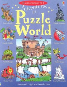 Paperback Adventures in Puzzle World (CV) Book