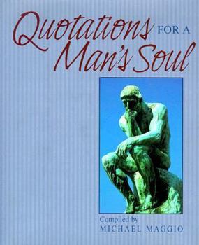 Hardcover Quotations for a Man's Soul Book
