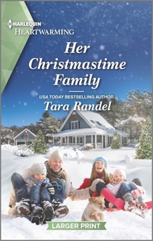 Mass Market Paperback Her Christmastime Family: A Clean Romance [Large Print] Book