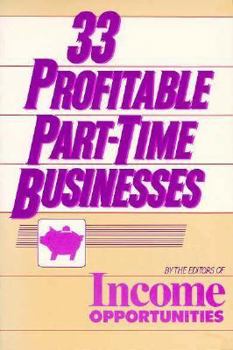 Paperback 33 Profitable Part-Time Businesses Book