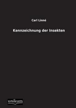 Paperback Kennzeichnung Der Insekten [German] Book