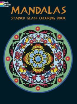 Paperback Mandalas Stained Glass Coloring Book