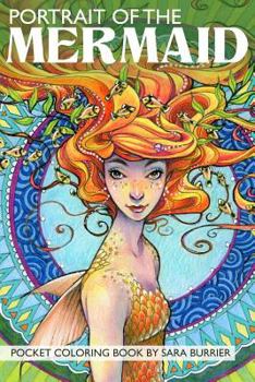 Paperback Portrait of the MERMAID Coloring Book