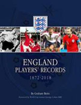 Hardcover England Players' Records Book