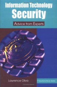 Paperback Information Technology Security Advice from Experts Book